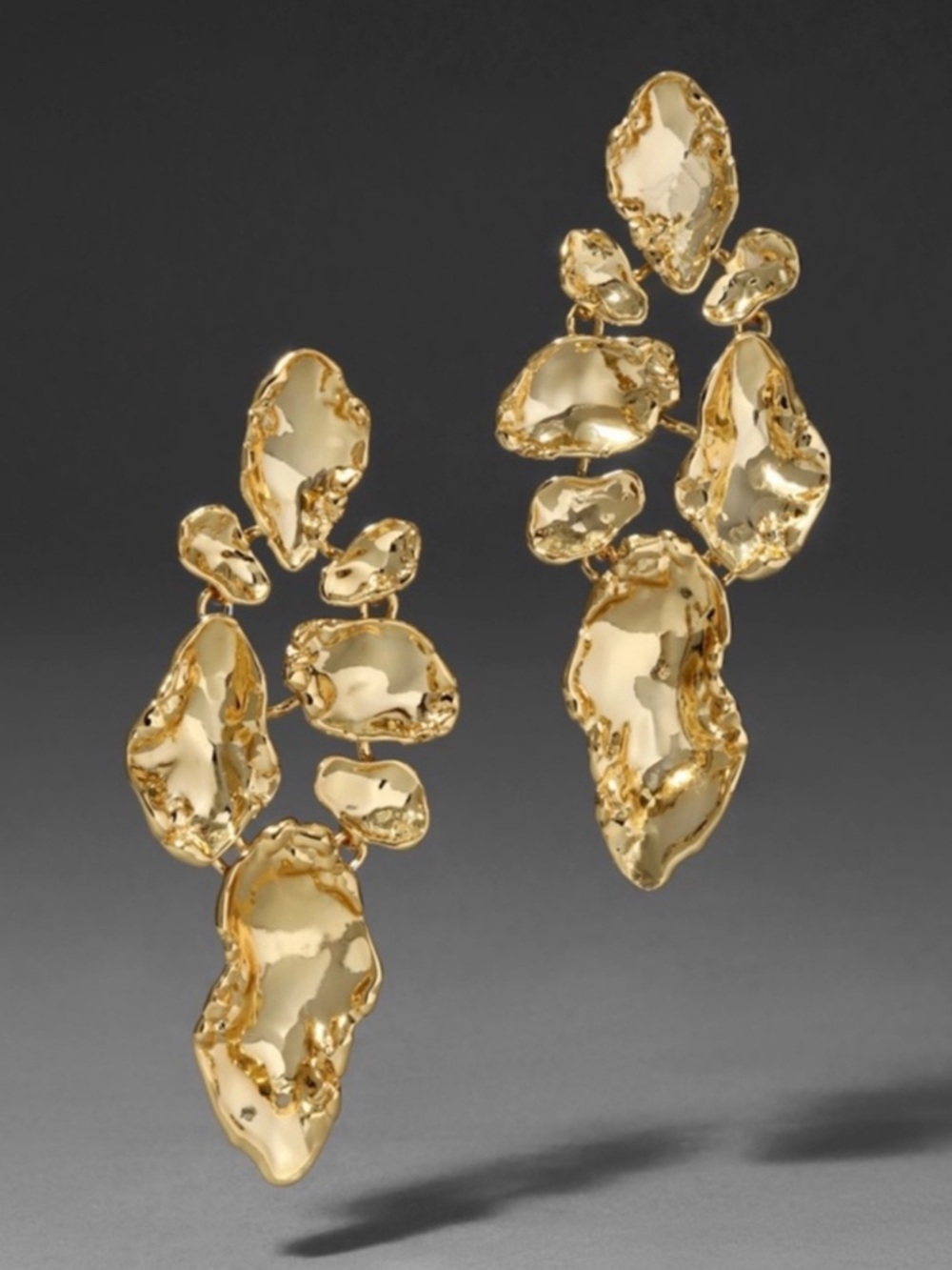 Alexis Bittar Brut Mosaic Statement Earrings